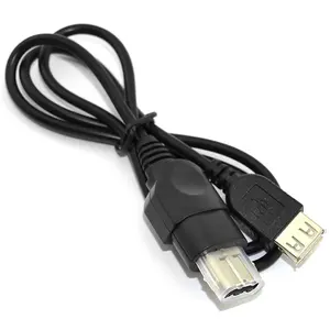 Controller To Usb Female Converter cheap data cables Adapter Pc Usb Type A Female To For Xbox Cable Cord Consumer Electronics