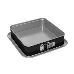 Stampo a Molla Quadrato in Acciaio SILVER ELEGANCE LINE 24X24X7CM - Product Image 1