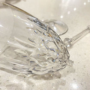 Verres à vin en <span class=keywords><strong>plastique</strong></span> incassables, verres à cocktail détachables, verres à vin personnalisables en couleur, 220 ml, flûtes à champagne réutilisables effet diamant - Product Image 3