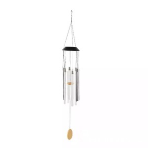 Solar Garden Wind Chime <b>Led</b> Bubble <b>Tubes</b> Hanging Outdoor Light For Patio Deck - Product Image 5
