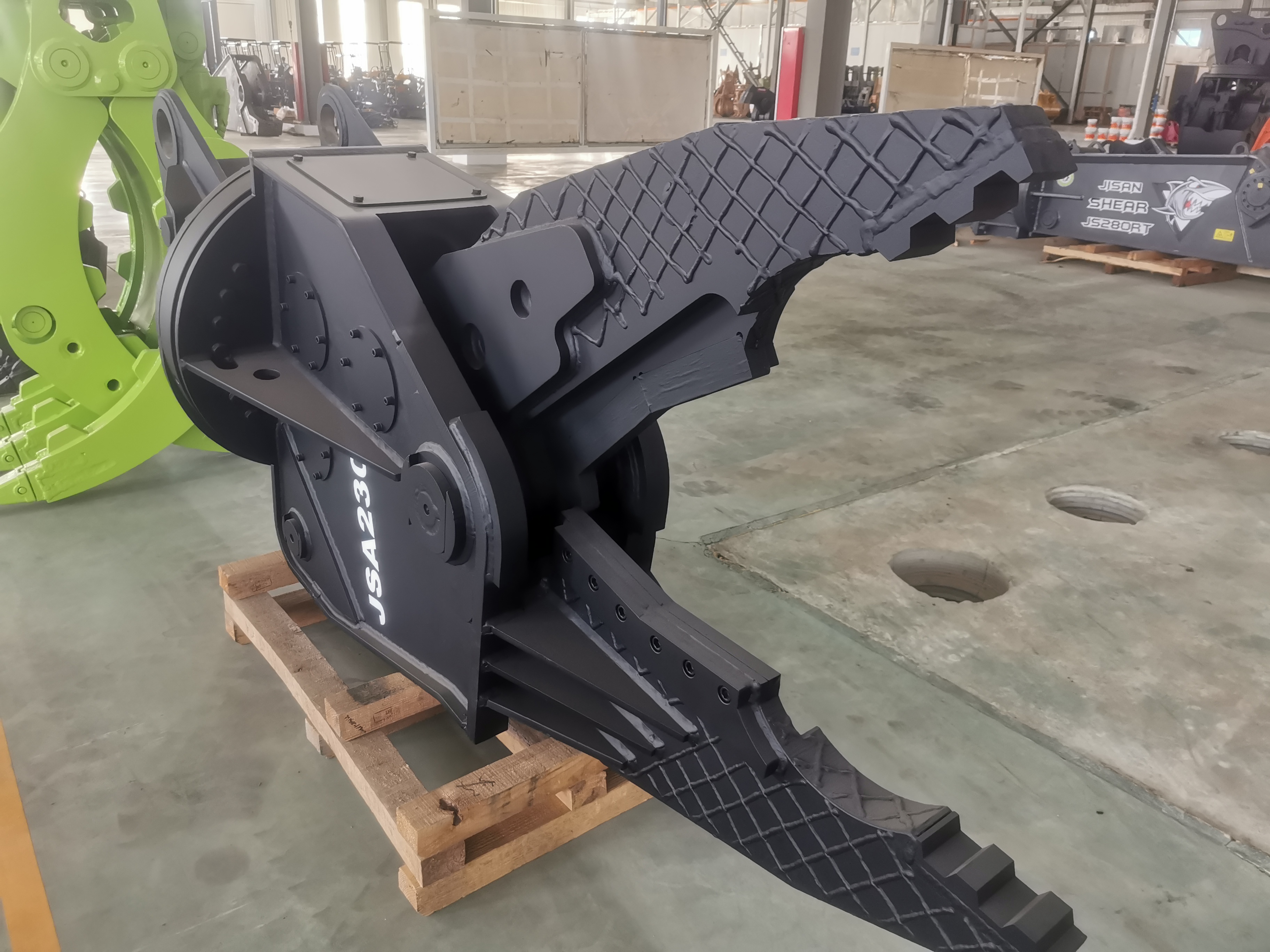 hydraulic concrete shear double cylinder