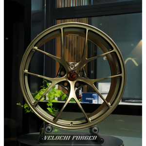 Jantes en alliage d'aluminium forgé de couleur noir et or vintage 5*120 5*114.3 5*110 pour McLaren BMW M4 Audi <span class=keywords><strong>Rs</strong></span> - Product Image 2