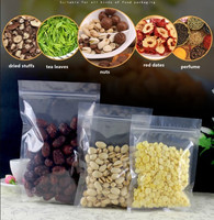 Sacs refermables personnalisés réutilisables pour aliments, sacs de conservation alimentaire plats avec logo 18x26cm
