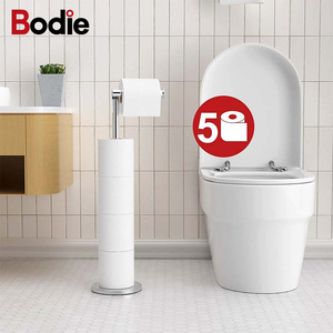 Gran oferta, soporte <span class=keywords><strong>de</strong></span> <span class=keywords><strong>papel</strong></span> higiénico <span class=keywords><strong>de</strong></span> acero inoxidable sin taladro, soporte <span class=keywords><strong>de</strong></span> <span class=keywords><strong>rollo</strong></span> <span class=keywords><strong>de</strong></span> <span class=keywords><strong>papel</strong></span> higiénico independiente con base estable pesada - Product Image 3