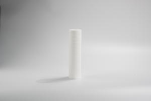 Prix usine 10 pouces 0.8 μ m cartouche filtrante soufflée à l'état fondu étanche adaptée à la filtration de liquide de revêtement de lentille optique - Product Image 5