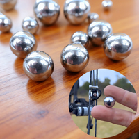 Venta directa al por mayor personalizada de bolas de acero al carbono sólido de 12,7mm, munición de tirachinas, esferas de metal para deportes de caza