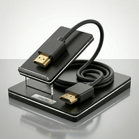 Cable Ultra Delgado 2.0 4K 60Hz OD3.2mm, Cable de Alta Velocidad con Revestimiento de Nailon Trenzado y Chapado en Oro para PS5, Xbox, TV, Monitor, PC, 1M