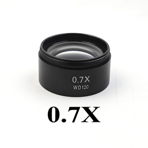 <span class=keywords><strong>Objectif</strong></span> auxiliaire WD165 0.5X 0.7X 0.75X 1.5X 2.0X, filetage 48 mm, lentille en verre Barlow pour microscope stéréoscopique trinoculaire - Product Image 5