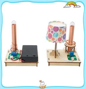 Jouets de transmission de puissance sans fil bricolage pour enfants Kit de modèle en bois expérience <span class=keywords><strong>physique</strong></span> STEM jouets éducatifs amusants - Product Image 6