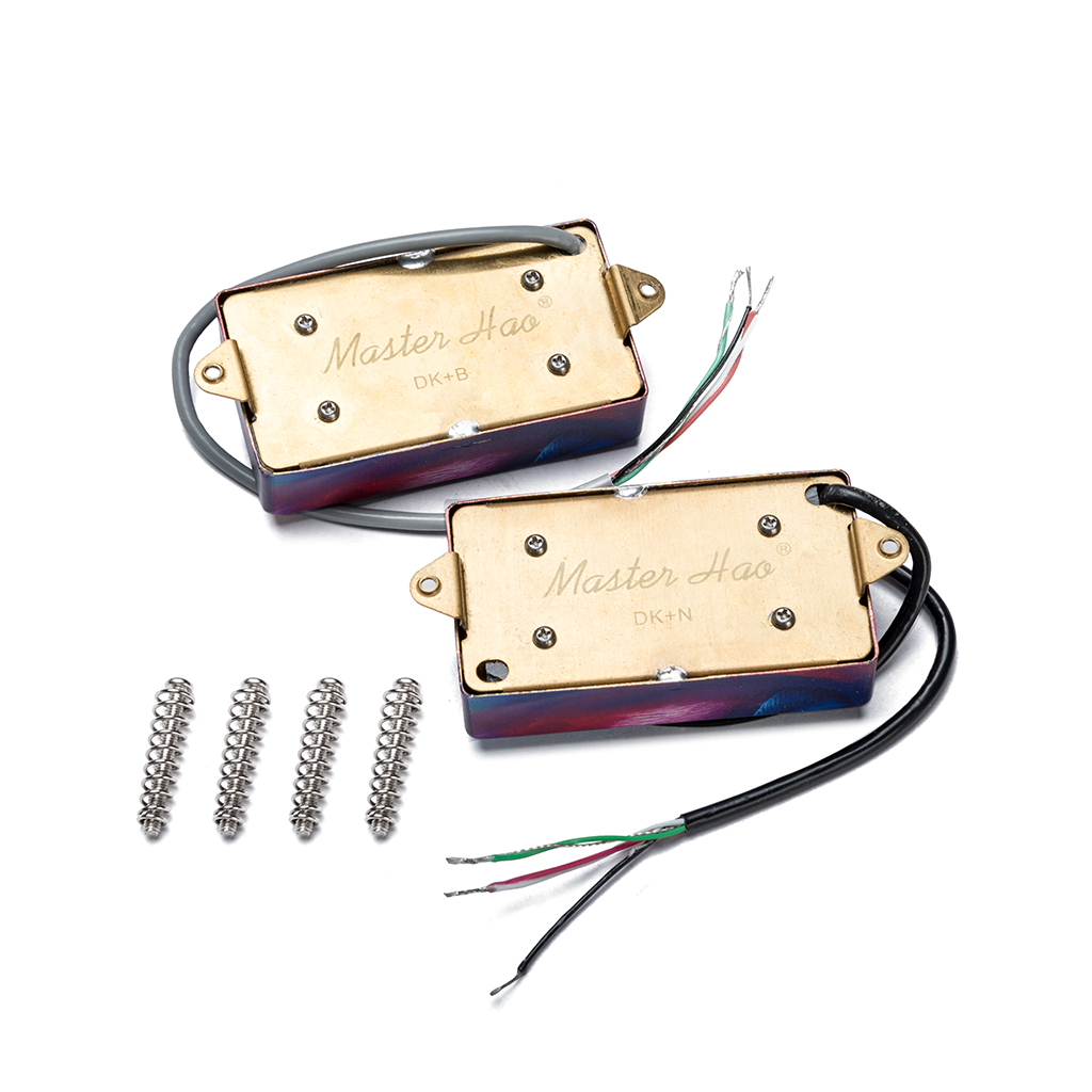 Custom printed highquality Alnico V humbucker active pickups hand