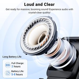 Support de téléphone avec haut-parleur sans fil à <span class=keywords><strong>induction</strong></span>, éclairage LED RGB, amplificateur rechargeable pour <span class=keywords><strong>iPhone</strong></span> et Android - Product Image 4