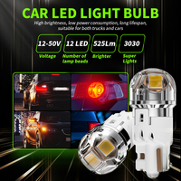 Ampoules LED Canbus pour voiture, nouveau modèle T10 194 W5W 12V 3030 5 SMD blanc non polarisé