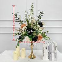 DKB Usine de fleurs artificielles, vente en gros de boules de fleurs, boules de roses, centres de table haut de gamme pour la décoration de tables de mariage