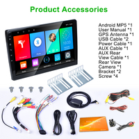 Radio para Auto con Pantalla Táctil de 7/9/10.1 Pulgadas, Reproductor de DVD para Auto con Pantalla Vertical Android 32g/64g, Sistema GPS, Reproductor Multimedia
