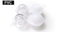 Luces LED Programables SHIJI de 26 mm, 3 LED SMD5050 RGB, DC12V, UCS1903, Luces Puntuales LED para Parques Temáticos, Cuerpo de la Lámpara Hecho de PC