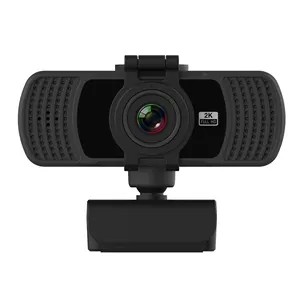 كاميرا ويب حقيقية 2K 1080P 720P مع ميكروفون مدمج 2K usb كاميرا ويب للتيار