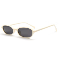 Lunettes de soleil tendance en gros, personnalisées, OEM, de créateur, pour hommes, de haute qualité, en TR90, monture ovale petite, unisexe, UV400