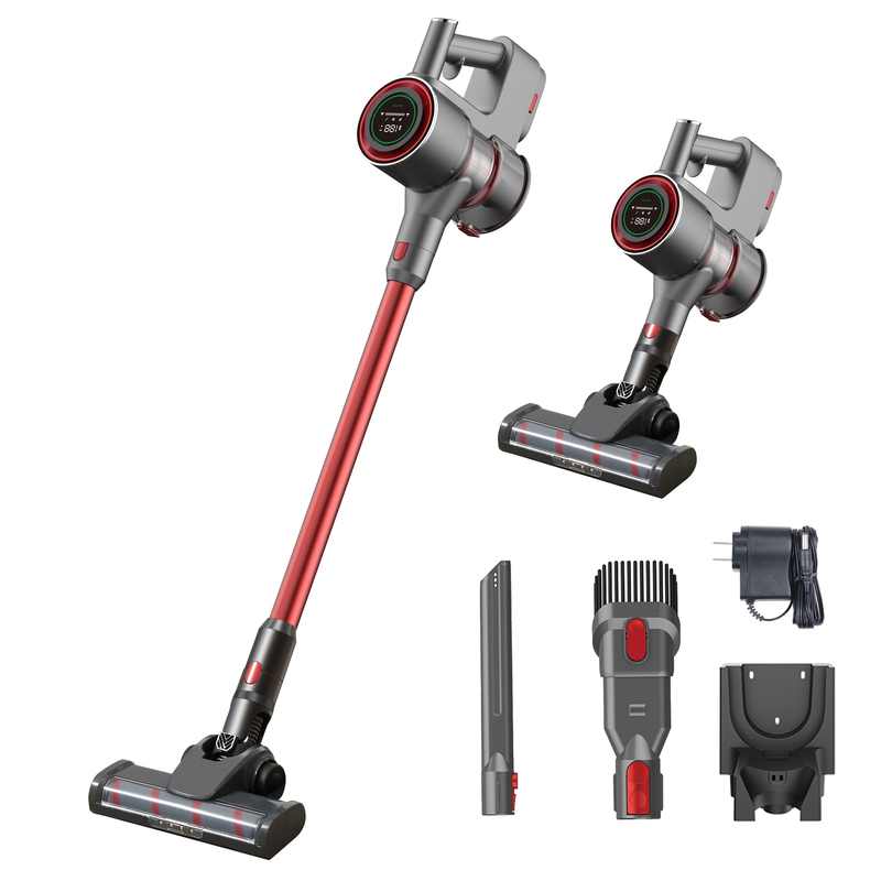 Rechargeable Wireless LED Touch Screen Vacuum
