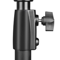 KAMPHO Bras de support mural réglable de 44 à 70 cm pour studio photo, éclairage vidéo, appareil photo