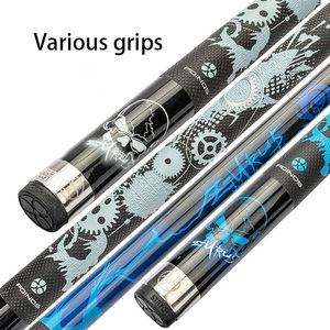 Queue de billard de haute qualité Tacos De Billar Center Joint, en fibre de carbone et bois, avec support, 20 oz, pour billard américain et snooker, embout 13 mm - Product Image 2