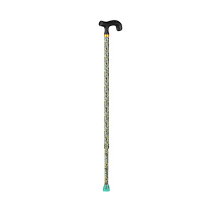 Bastón Ajustable de Aleación de Aluminio Ligero para Personas Mayores con Diseño Impreso y Empuñadura de Plástico - Product Image 3