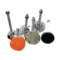 Quincaillerie de réglage adaptée au montage sur base, support robuste avec rotule, patin de nivellement pour pied de montage