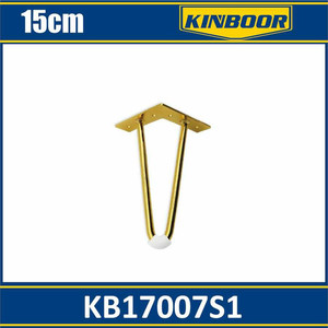 15cm moderno in metallo oro divano sedia gamba per tavoli letti alberghi ferro acciaio mobili da pranzo cucina ospedale sala da pranzo alberghi - Product Image 1