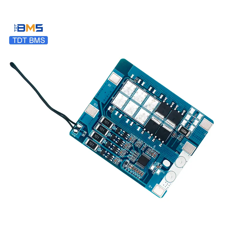 Печатная плата Lfp 4s Bms 10a с балансом для литиевой батареи Shenzhen TDT Смарт bms