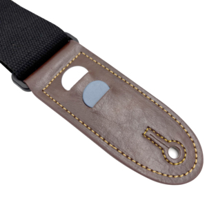 M33 Gitaarband, Met <span class=keywords><strong>Pick</strong></span>-Houder, Verstelbaar Katoen, Meerlagige Synthetische Lederen Uiteinden, Past Akoestisch, Elektrisch, Bas - Product Image 2