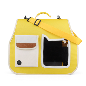 Étui de transport souple pour chat et <span class=keywords><strong>chien</strong></span>, approuvé par les compagnies aériennes, avec fermeture à glissière, sac pliable pour chat - Product Image 6