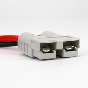 Connecteur Anderson 50A, adaptateur double en Y, connecteur d'alimentation de batterie, câble de charge pour chariot élévateur électrique 1 vers <span class=keywords><strong>2</strong></span> - Product Image 3