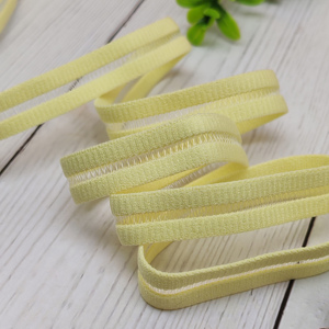 Cinta Elástica de Tela Jacquard con Logotipo Personalizado, 14 mm, para Ropa de Bebé, Raso de Prendas, Ropa Interior, Tirantes de Tela Elástica - Product Image 1