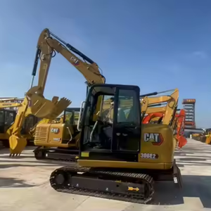 รถขุดมือสอง Cat 306E2 6 ตัน เครื่องยนต์เดิม 47.2 แรงม้า 0.25 ลูกบาศก์เมตร ราคาถูก ลดราคาพิเศษสำหรับขาย - Product Image 4