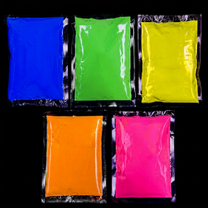 Paquetes de Polvo Impermeable de Color Neón, Material Natural, Desechables, Decoraciones para Fiestas de Halloween al Aire Libre, Uso para Adultos, Vibrantes - Product Image 1