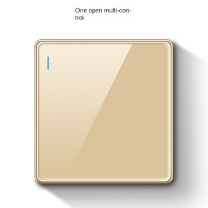 UK Standard Electric Wall Push Button <b>Light</b> <b>Switch</b> Flame Retardant PC - Product Image 3