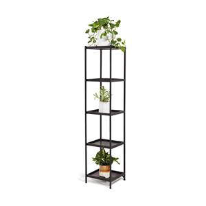 Support de plantes en métal à 5 niveaux pour fleurs et plantes, pour l'intérieur et l'extérieur - Product Image 2
