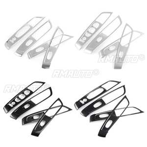 4PCS Door <b>Window</b> Switch <b>Panel</b> for Renault Koleos for Samsung QM6 LHD 2017 2018 2019 2020 Interior Mouldings Stainless Steel/ABS - Product Image 2