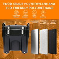 30L Isolierter Speisewärmer-Behälter mit Edelstahl-Innenfutter Kommerzieller Lebensmitteltransportbehälter Thermobehälter für Catering-Service