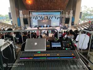 LA-212 High Quality Passive Dj Concert <strong>Sound</strong> <strong>System</strong> Double 12 Inch <strong>3</strong> Way Powered <strong>Line</strong> <strong>Array</strong> Speakers Indoor Outdoor - Product Image 4