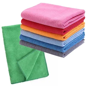 30*30cm Microfiber Cloth High Quality Custom Size Floor Cleaning Cloth