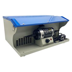 Sieraden DM-5 Desktop Dubbelkopige Doekwiel Stofafzuiging Slijpmachine Polijstmachine Lampbuis Traploze Snelheidsregeling Goud - Product Image 6