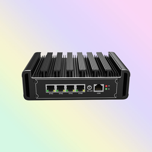 Mini <span class=keywords><strong>Pc</strong></span> industriel Barebone intégré sans ventilateur, <span class=keywords><strong>pas</strong></span> <span class=keywords><strong>cher</strong></span> I3 I5 I7 J4125 N5105 - Product Image 2
