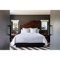 Ensemble de chambre d'hôtel/appartement moderne en métal, design moderne, pour lits king size, couloirs et salles de banquet, tapis roulant mural 5 étoiles, OEM/ODM commercial