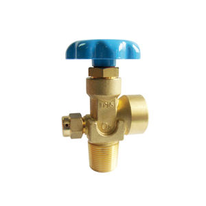 Válvulas de cilindro de oxígeno de alta calidad <span class=keywords><strong>CGA</strong></span> <span class=keywords><strong>540</strong></span> 3/4 "Válvula Válvulas de cilindro de gas de latón industrial - Product Image 5