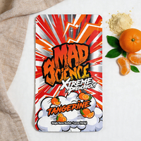 Sachets plats en aluminium imprimés avec logo personnalisé, thermoscellables, pour poudre, mélange de boisson énergétique, échantillons nutritionnels