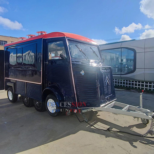 <span class=keywords><strong>Camion</strong></span> de restauration électrique mobile avec équipements, remorque alimentaire personnalisable style Citroën, à vendre - Product Image 2