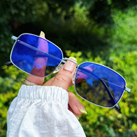 Monturas de Gafas Flexibles de Titanio de Alta Calidad para Hombre, Gafas Fotocromáticas con Recubrimiento Azul Anti Luz Azul, Aptas para Lentes Graduadas, Protección UV400