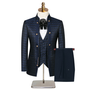 <span class=keywords><strong>Trajes</strong></span> <span class=keywords><strong>de</strong></span> Hombre <span class=keywords><strong>de</strong></span> Lujo <span class=keywords><strong>de</strong></span> Talla Grande Estilo Chino, Traje <span class=keywords><strong>de</strong></span> Novio <span class=keywords><strong>de</strong></span> 3 Piezas, <span class=keywords><strong>Trajes</strong></span> <span class=keywords><strong>de</strong></span> Negocios <span class=keywords><strong>para</strong></span> Hombre, <span class=keywords><strong>Trajes</strong></span> <span class=keywords><strong>de</strong></span> Diseñador <span class=keywords><strong>para</strong></span> Novio - Product Image 4