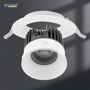 Anillos de barro sin ajuste cuadrados redondos 120V regulable antideslumbrante 4 en 5 temperatura de color <span class=keywords><strong>LED</strong></span> Trimless empotrable <span class=keywords><strong>Downlight</strong></span> para Hotel - Product Image 5