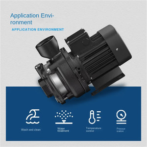 CM10 Industrial-Grade Horizontal Multistage Centrifugal <b>Pump</b>, High-Pressure Stainless Steel Gear Booster <b>Pump</b> - Product Image 3